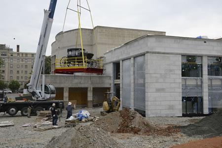 VA Historical Society - Carriage install